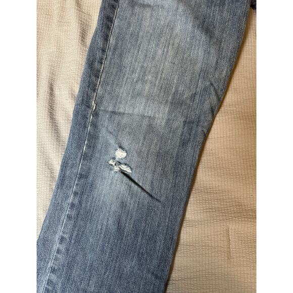 Carhartt Holter Jeans Men’s 32x34 Summit Blue 101483-980 Distressed Knees - Picture 5 of 11